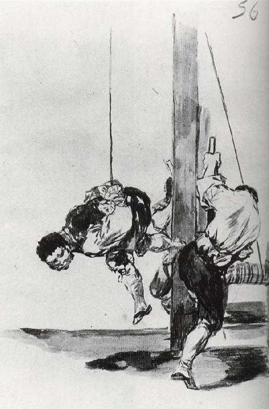 Francisco Goya Torture of a Man France oil painting art